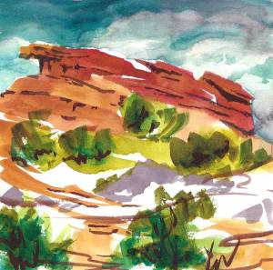 Rancho de San Juan  6" x 6"