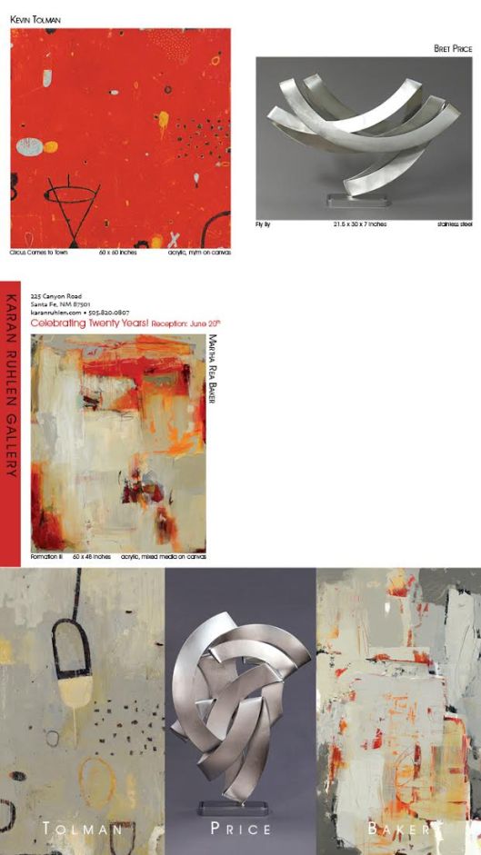 In the Abstract invitation Mailer--Front Side