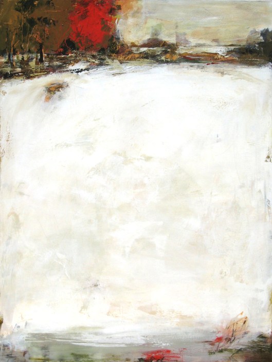 Winter White----48" x 36"----Acrylic on Canvas